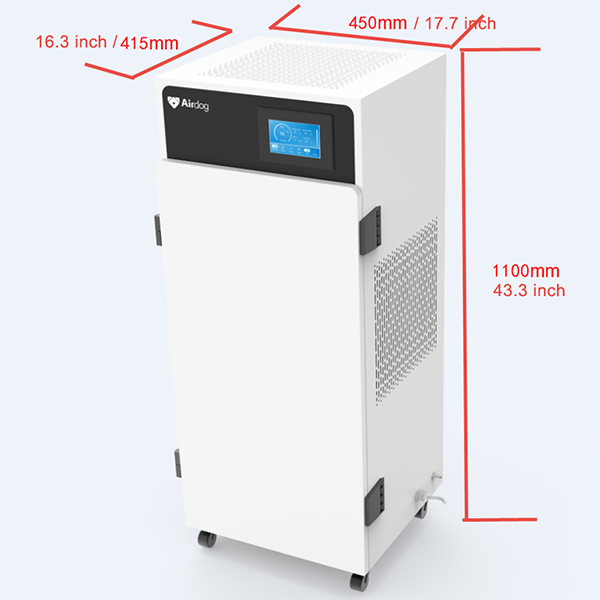 Airdog Мобильная очистка воздуха и осушителя